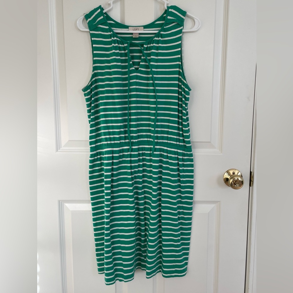 LOFT sleeveless dress